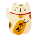 イラスト招き猫